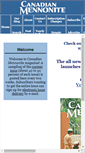 Mobile Screenshot of legacy.canadianmennonite.org